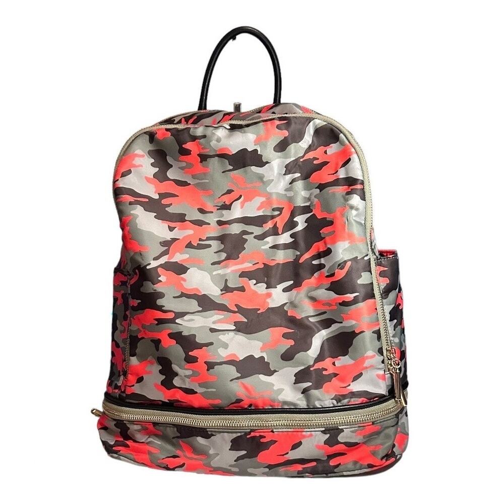 Charley Was Here Camo Pop Nylon Backpack
